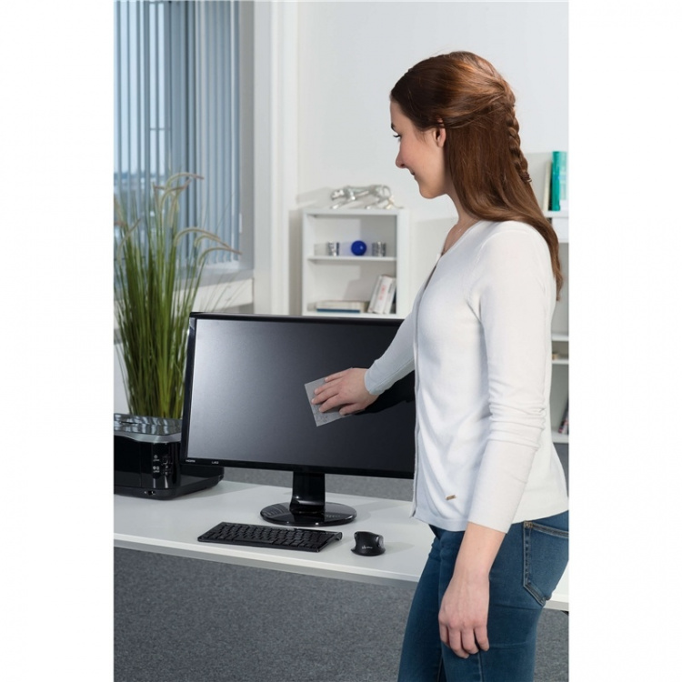 HAMA Screen Cleaning Cloths, 100 p ieces, in a dispenser HAMA Screen Cleaning Cloths, 100 p ieces, in a dispenser