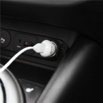 GEAR Charger 12V 1xUSB 1A White MicroUSB Cable 1m GEAR Charger 12V 1xUSB 1A White MicroUSB Cable 1m