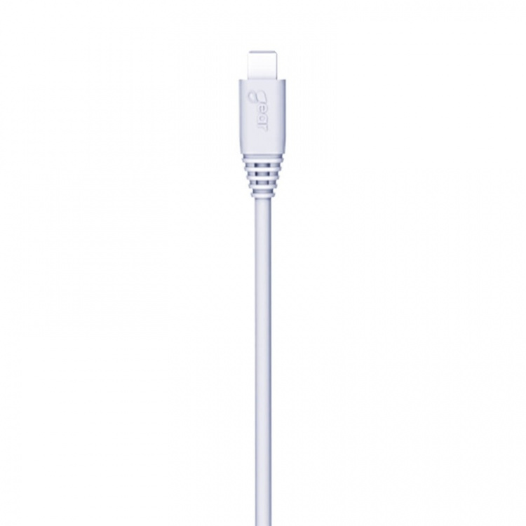 GEAR Charger 12V 2xUSB 2,4A White MicroUSB Cable 1m GEAR Charger 12V 2xUSB 2,4A White MicroUSB Cable 1m