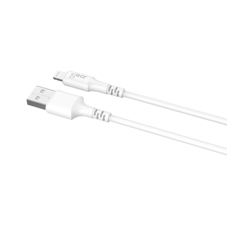 GEAR USB Cable Lightning 2.0m White MFI
