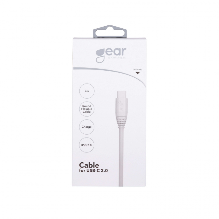 GEAR USB Cable USB-C 2.0 2.0m White