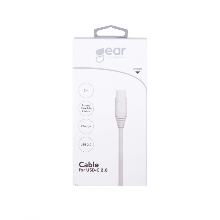 GEAR USB Cable USB-C 2.0 2.0m White