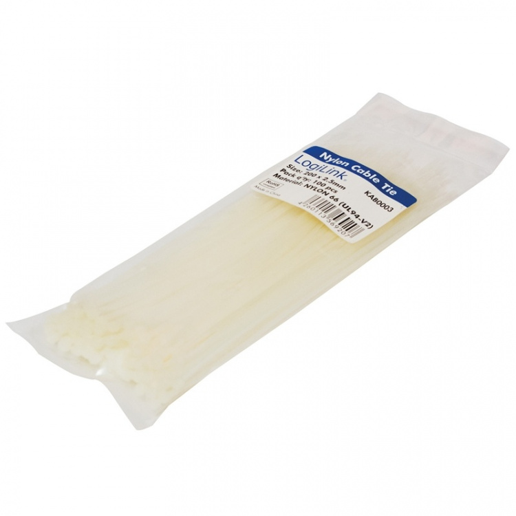 LogiLink Buntband 200x2,5mm 11kg 100st LogiLink Buntband 200x2,5mm 11kg 100st