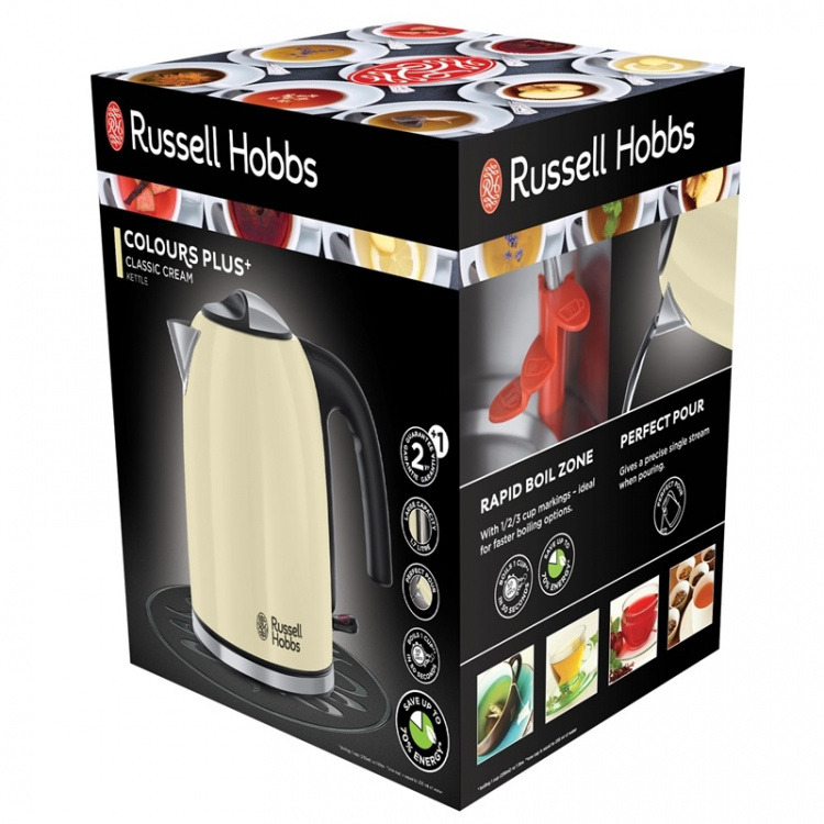 Russell Hobbs Vattenkokare Colours Cream