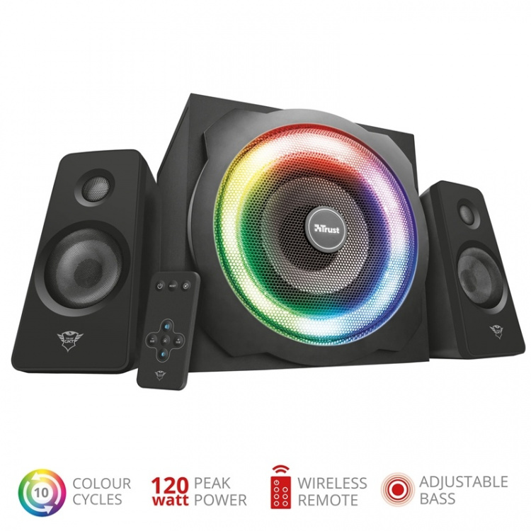 Trust GXT 629 Tytan 2.1 RGB Speakers