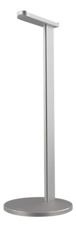 DELTACO Hoofdtelefoonstandaard, aluminium, antislip, zilver DELTACO Hoofdtelefoonstandaard, aluminium, antislip, zilver