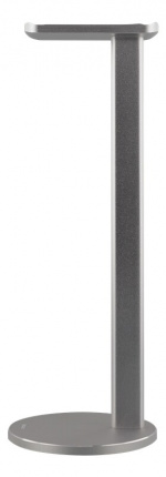 DELTACO Hoofdtelefoonstandaard, aluminium, antislip, zilver DELTACO Hoofdtelefoonstandaard, aluminium, antislip, zilver