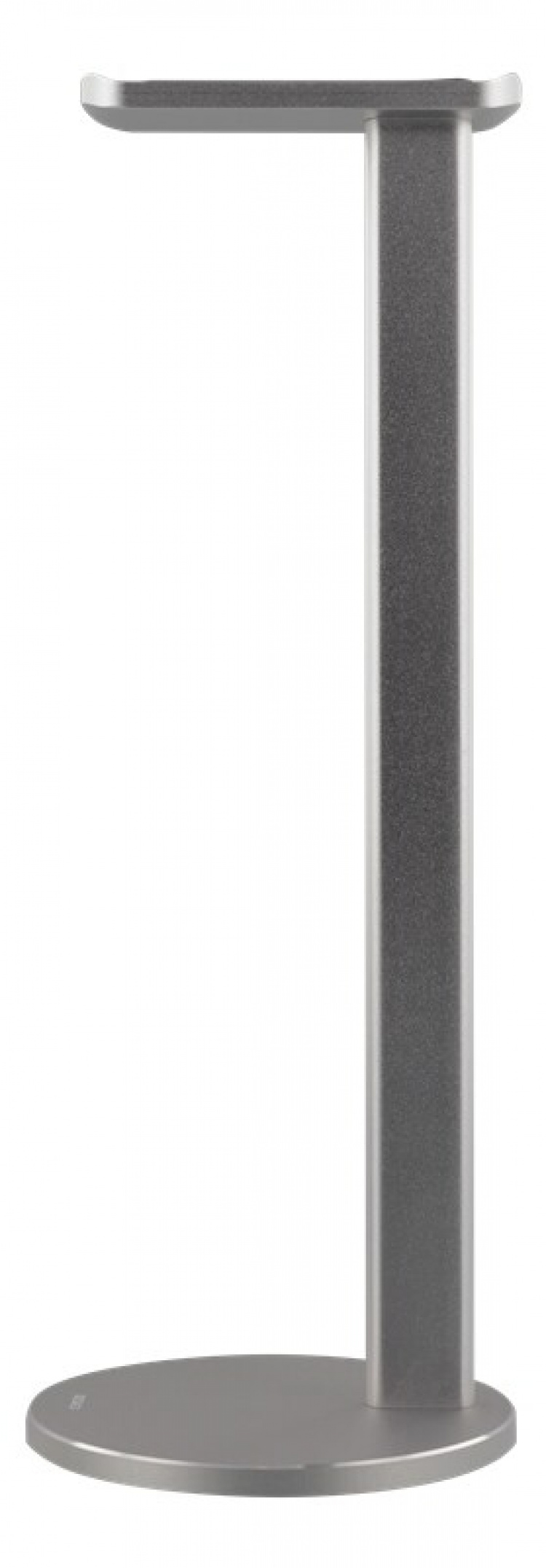 DELTACO Hoofdtelefoonstandaard, aluminium, antislip, zilver DELTACO Hoofdtelefoonstandaard, aluminium, antislip, zilver