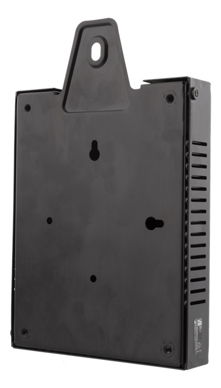 DELTACO Universal Anti-theft media box mount, mount kit, steel, black