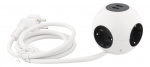 DELTACO Power globe, 2xUSB-A 2.1A, 4xCEE 7/4, 1xCEE 7/7, white DELTACO Power globe, 2xUSB-A 2.1A, 4xCEE 7/4, 1xCEE 7/7, white