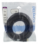 DELTACO High-Speed HDMI cable, 10m, Ethernet, 4K UHD, black DELTACO High-Speed HDMI cable, 10m, Ethernet, 4K UHD, black