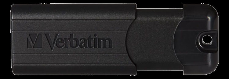 Verbatim PinStripe USB Flash drive, 16GB, USB 3.0, retractable connect
