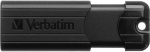Verbatim PinStripe 256GB USB Drive, USB 3.0, retractable design, black Verbatim PinStripe 256GB USB Drive, USB 3.0, retractable design, black