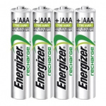 ENERGIZER Batteries AAA/LR03 Rechargeable Ni-Mh 500mAh 4-pack