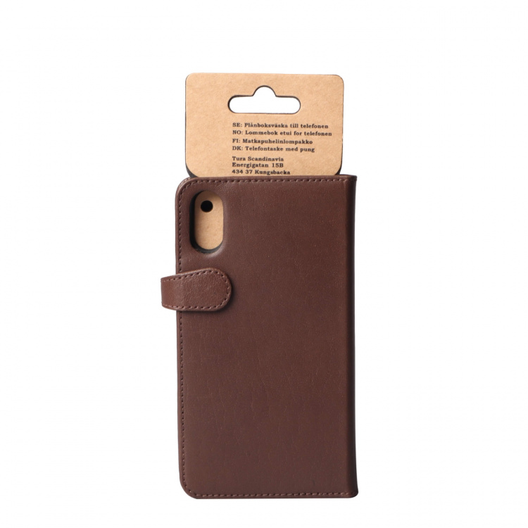BUFFALO Wallet Leather Brown 3 Cardpockets iPhone XR 6,1 BUFFALO Wallet Leather Brown 3 Cardpockets iPhone XR 6,1
