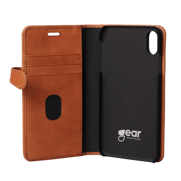 BUFFALO Wallet Leather Cognac 3 Cardpockets iPhone XS MAX BUFFALO Wallet Leather Cognac 3 Cardpockets iPhone XS MAX