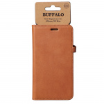 BUFFALO Wallet Leather Cognac 3 Cardpockets iPhone XS MAX BUFFALO Wallet Leather Cognac 3 Cardpockets iPhone XS MAX