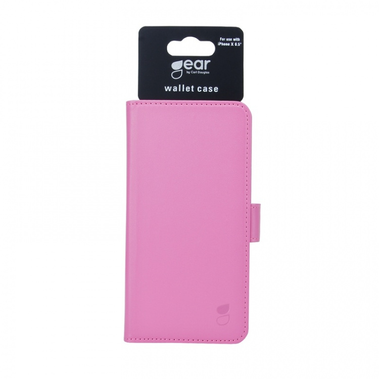 GEAR Wallet Pink 3 Cardpockets iPhone XS MAX  GEAR Wallet Pink 3 Cardpockets iPhone XS MAX
