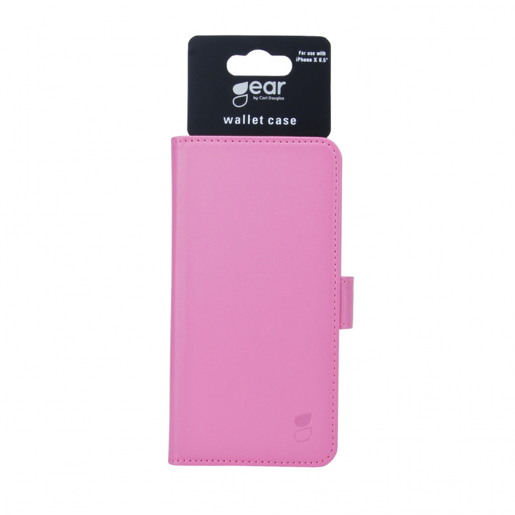 GEAR Wallet Pink 3 Cardpockets iPhone XS MAX  GEAR Wallet Pink 3 Cardpockets iPhone XS MAX