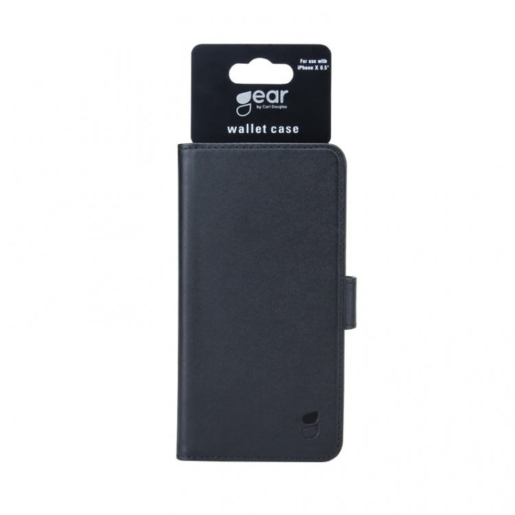 GEAR Wallet Black 3 Cardpockets iPhone XS MAX