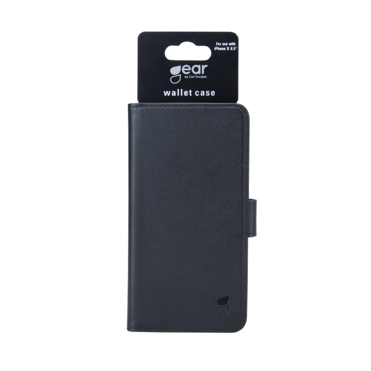 GEAR Wallet Black 3 Cardpockets iPhone XS MAX