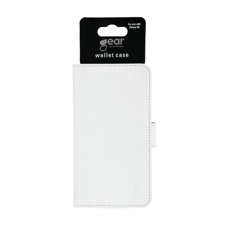 GEAR Wallet White 3 Cardpockets iPhone XR GEAR Wallet White 3 Cardpockets iPhone XR