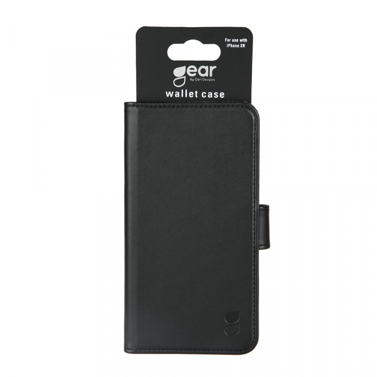 GEAR Wallet Black 3 Cardpockets iPhone XR