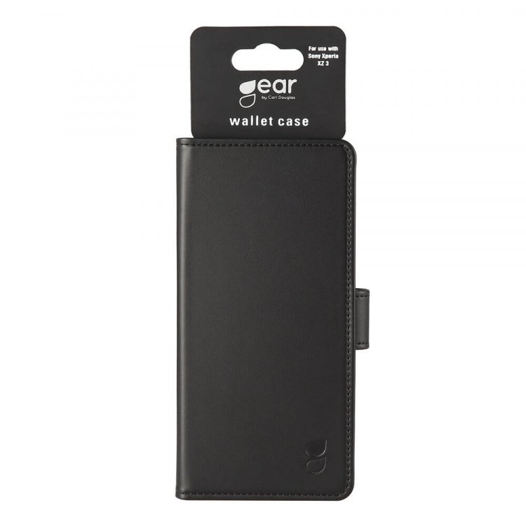 GEAR Wallet Black 3 Cardpockets Sony XZ3