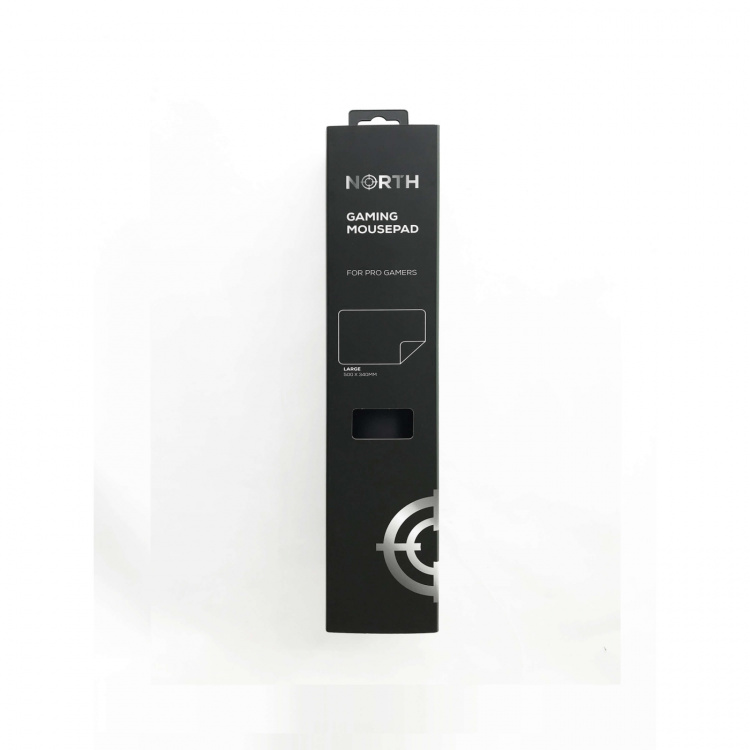 NORTH Mousepad Pro Gaming Black Large 500x340mm (WxH)