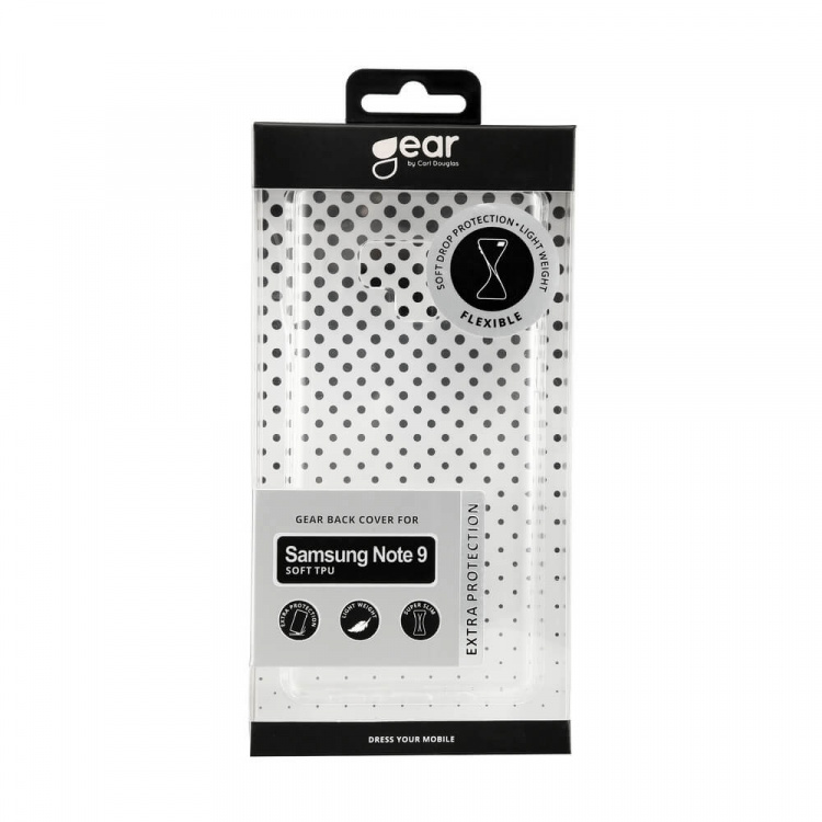 GEAR Mobilecover Transparent TPU Samsung Note 9