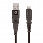 Forever Lightning-kabel Shark voor iPhone - Zwart