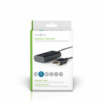 Nedis Bluetooth®-Zender | Input: 1x 3,5 mm | AptX ™ Low latency / AptX™ / SBC | Maximaal 2 Apparaten | Zwart