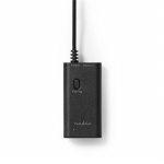Nedis Bluetooth®-Zender | Input: 1x 3,5 mm | AptX ™ Low latency / AptX™ / SBC | Maximaal 2 Apparaten | Zwart