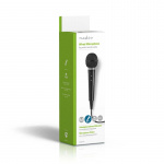 Nedis Bedrade Microfoon | Cardioïde | Vaste Kabel | 5.00 m | 80 Hz - 12 kHz | 600 Ohm | -75 dB | Aan/uit knop | ABS | Zwart Nedis Bedrade Microfoon | Cardioïde | Vaste Kabel | 5.00 m | 80 Hz - 12 kHz | 600 Ohm | -75 dB | Aan/uit knop | ABS | Zwart
