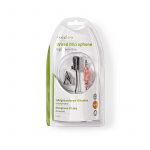 Nedis Microfoon | Gebruikt voor: Notebook / Smartphone / Tablet | Bedraad | 1x 3.5 mm