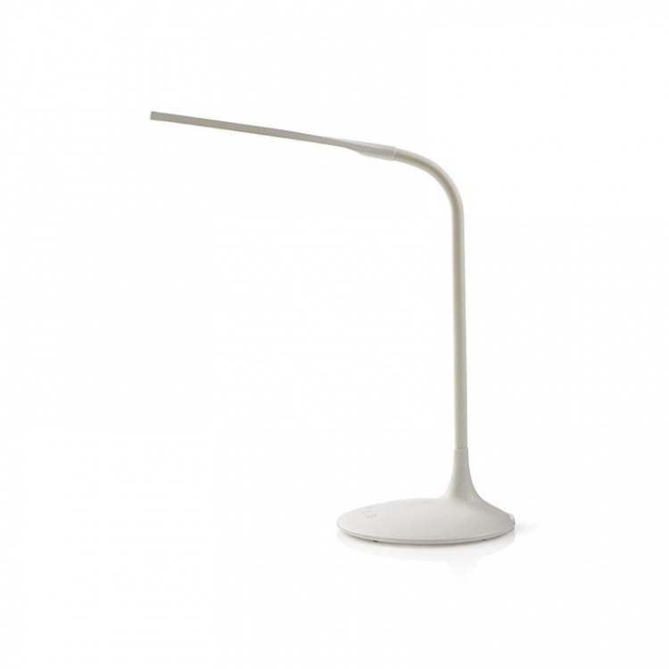 Nedis LED-Bureaulamp | Dimbaar | 250 lm | Oplaadbaar | Aanraakfunctie | Wit