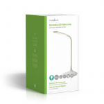 Nedis LED-Bureaulamp | Dimbaar | 250 lm | Oplaadbaar | Aanraakfunctie | Wit
