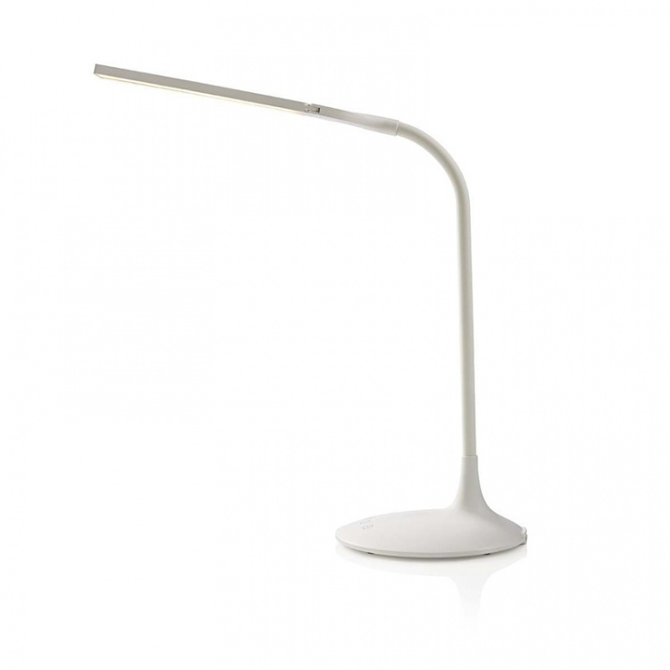 Nedis LED-Bureaulamp | Dimbaar | 280 lm | Oplaadbaar | Aanraakfunctie | Wit Nedis LED-Bureaulamp | Dimbaar | 280 lm | Oplaadbaar | Aanraakfunctie | Wit