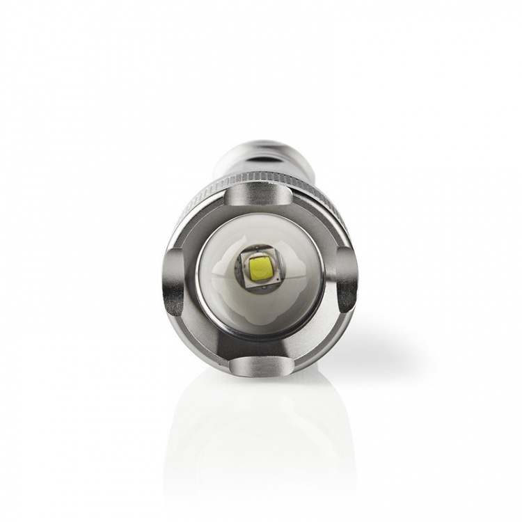 Nedis LED-Zaklamp | Batterij Gevoed | 4.5 V DC | 10 W | 3x C/LR14 | Nominale lichtstroom: 500 lm | Lichtbereik: 250 m | Stralingshoek: 9.5 °