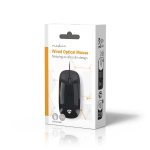 Nedis Muis | Bedraad | 1000 dpi | Aantal knoppen: 3 | Tweehandig