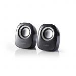 Nedis PC-Speaker | 2.0 | 12 W | 3,5 mm Male | USB Gevoed | Volumebediening