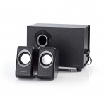 Nedis PC-Speaker | 2.1 | 33 W | 3,5 mm Male | USB Gevoed | Volumebediening Nedis PC-Speaker | 2.1 | 33 W | 3,5 mm Male | USB Gevoed | Volumebediening