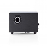 Nedis PC-Speaker | 2.1 | 33 W | 3,5 mm Male | USB Gevoed | Volumebediening Nedis PC-Speaker | 2.1 | 33 W | 3,5 mm Male | USB Gevoed | Volumebediening