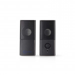 Nedis Gaming Speaker | Speaker-kanalen: 2.0 | USB Gevoed | 3,5 mm Male | 18 W | Zonder Verlichting | Volumebediening | Uitgangen audio / video / data: 1x 3.5 mm Audio Out