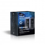 Nedis Gaming Speaker | Speaker-kanalen: 2.0 | USB Gevoed | 3,5 mm Male | 18 W | Zonder Verlichting | Volumebediening | Uitgangen audio / video / data: 1x 3.5 mm Audio Out
