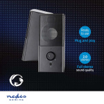 Nedis Gaming Speaker | Speaker-kanalen: 2.0 | USB Gevoed | 3,5 mm Male | 18 W | Zonder Verlichting | Volumebediening | Uitgangen audio / video / data: 1x 3.5 mm Audio Out
