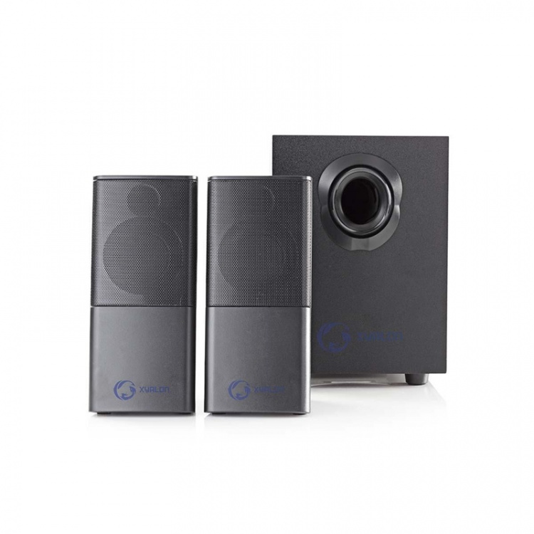 Nedis Gaming Speaker | Speaker-kanalen: 2.1 | USB Gevoed | 3,5 mm Male | 30 W | Zonder Verlichting | Volumebediening
