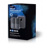 Nedis Gaming Speaker | Speaker-kanalen: 2.1 | USB Gevoed | 3,5 mm Male | 30 W | Zonder Verlichting | Volumebediening