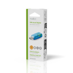 Nedis Geluidskaart | 5.1 | USB 2.0 | Microfoonaansluiting: 1x 3.5 mm | Headset-aansluiting: 3.5 mm Male Nedis Geluidskaart | 5.1 | USB 2.0 | Microfoonaansluiting: 1x 3.5 mm | Headset-aansluiting: 3.5 mm Male