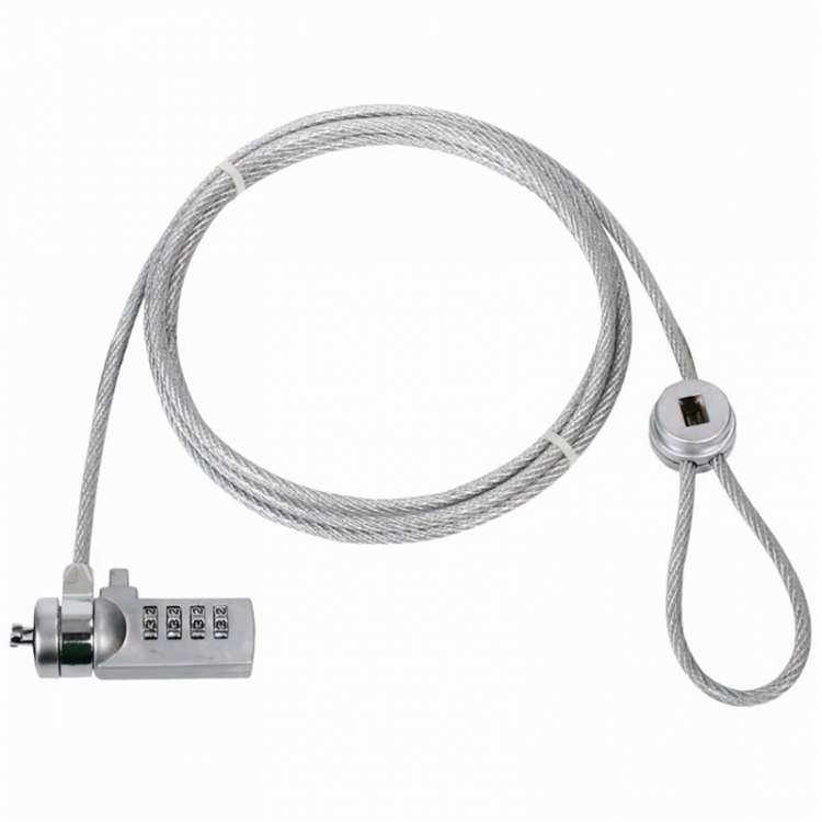 Nedis Notebook-Slot | Type vergrendeling: Digit | 1.80 m | Zink Legering